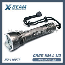 Impermeable cree xm-l u2 18650 linterna